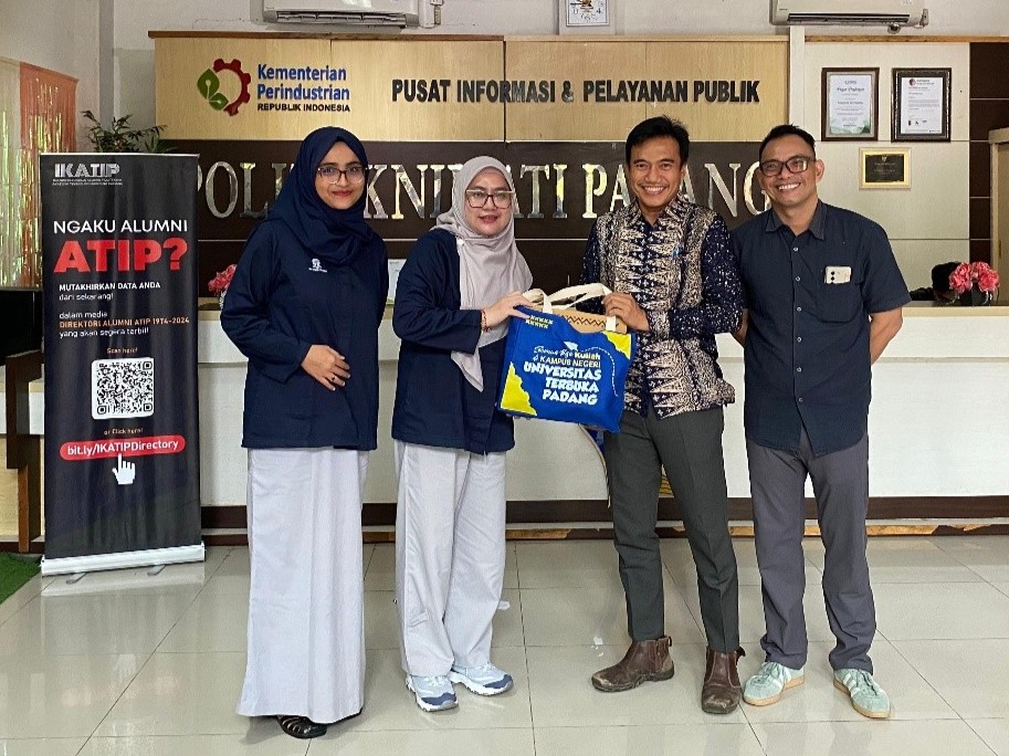 UT Padang Jajaki Kerja Sama Pemanfaatan Laboratorium dengan Politeknik ATI Padang